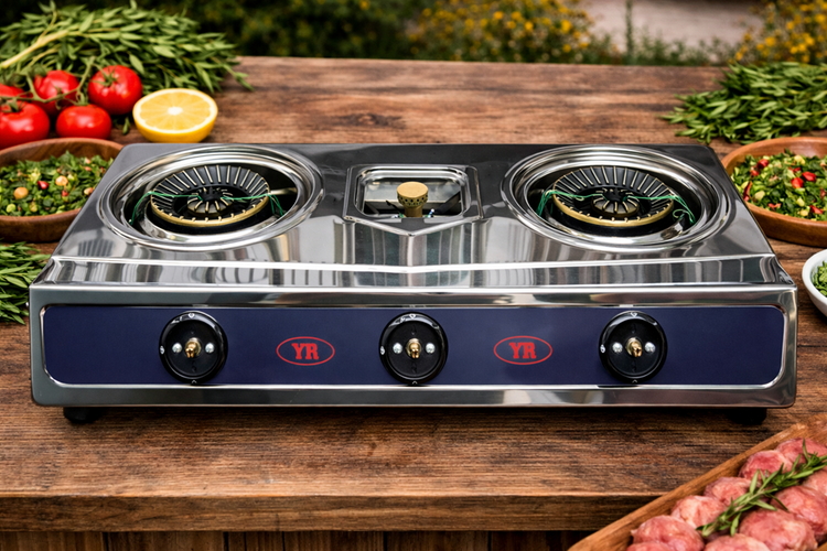 Stainless Steel Gas Stove Burner 3