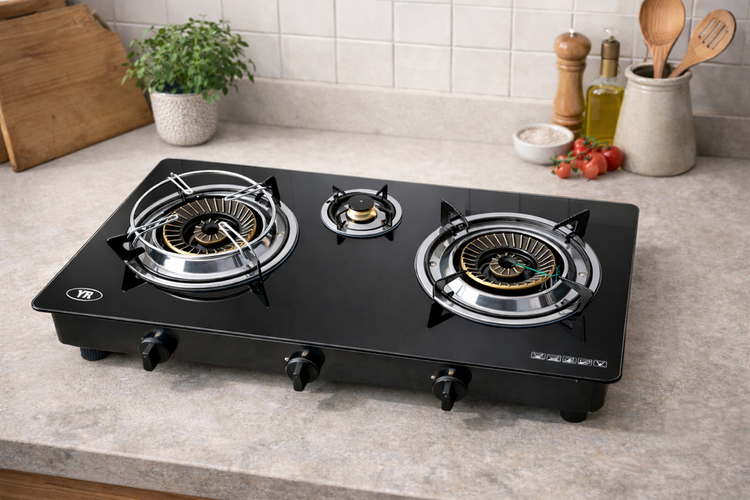 Glass Gas Stove Burner 3