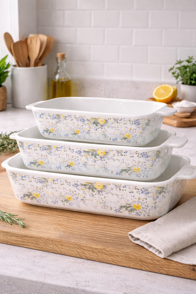 3pc Casserole Set