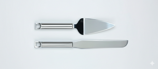 Cake Cutter & Knife 2pc