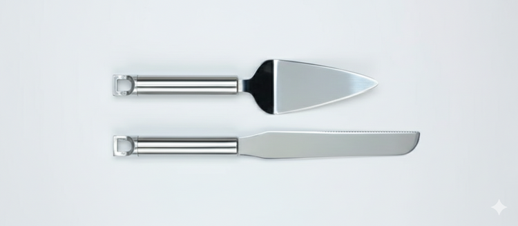 Cake Cutter & Knife 2pc