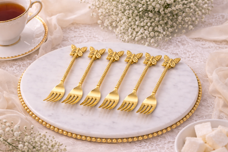 Gold Fork 6pc