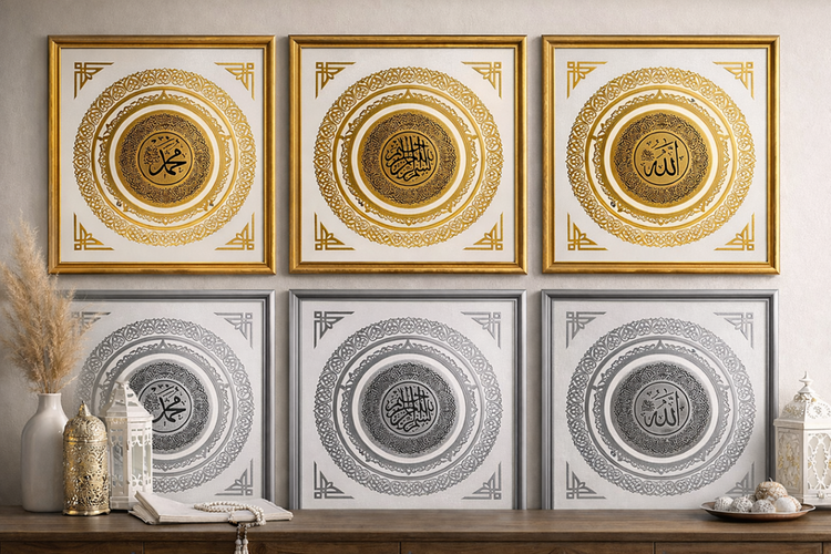 Islamic Wall Art Frame MR035.MR037.MR046