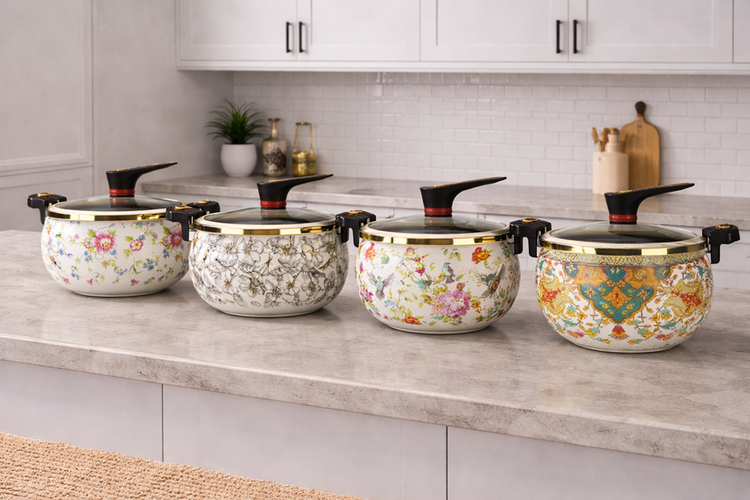 Enamel Cooking Pot 7L 27cm
