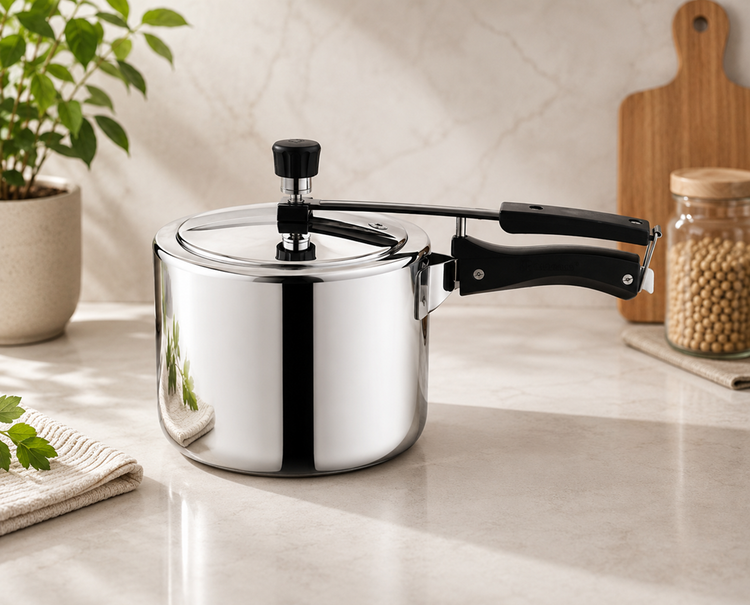 S/S Triply Pressure Cooker 5L