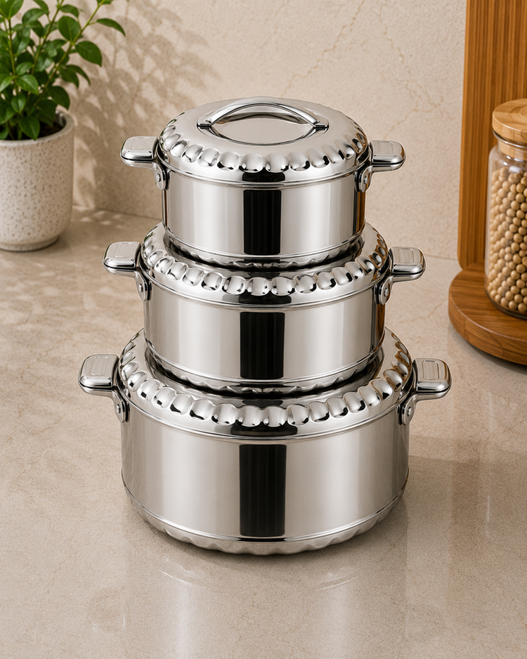 S/S Insulated Casserole 3pc