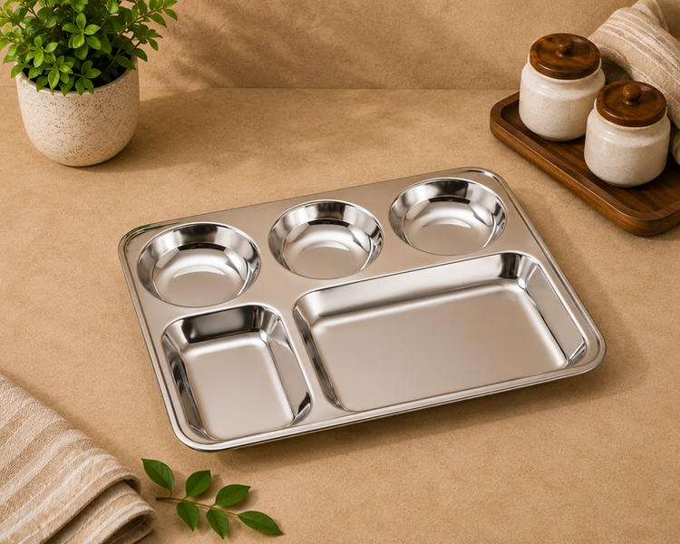 S/S Compartment Tray 34cm