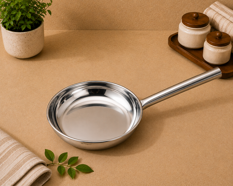 S/S Fry Pan 9"
