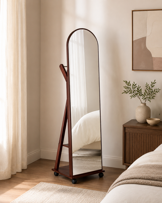 Rolling Arched Mirror