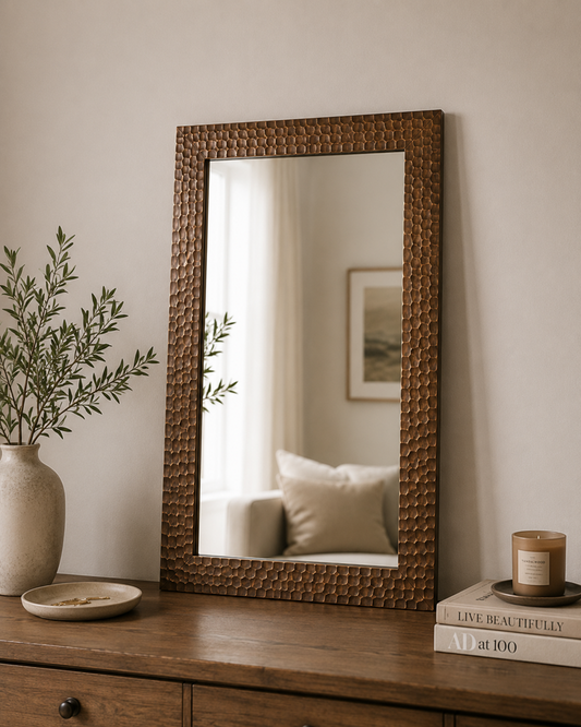 Honeycomb Wall Mirror 50 x 60cm