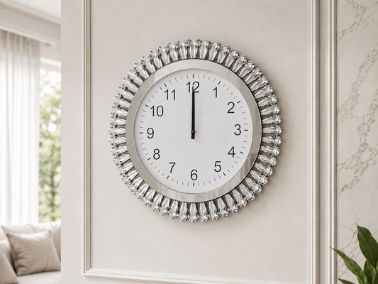 Crystal Clock 50cm