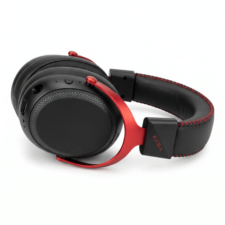 BW105 2.4GHz wireless over-ear gaming headset with RGB lighting, stereo sound, adjustable padded headband, soft ear cushions and boom microphone, assorted colours.
