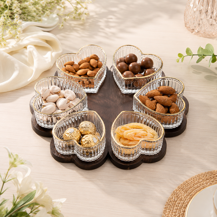 Snack Heart Box 7pc Set