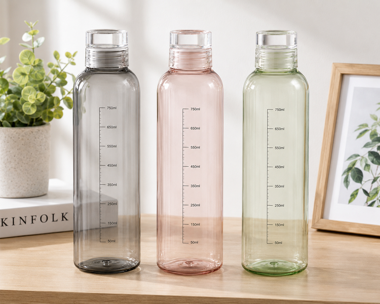 Clear Glass Bottle 750ml