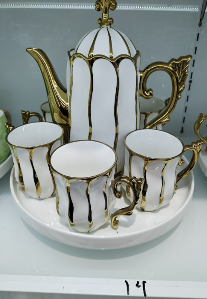 Tea Cup 8pc Set