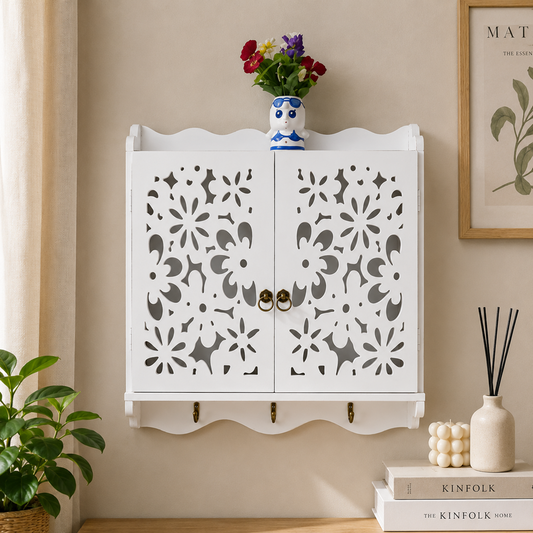 White Storage Cabinet