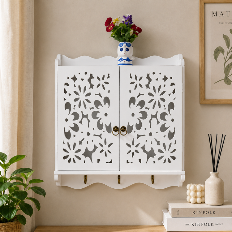 White Storage Cabinet