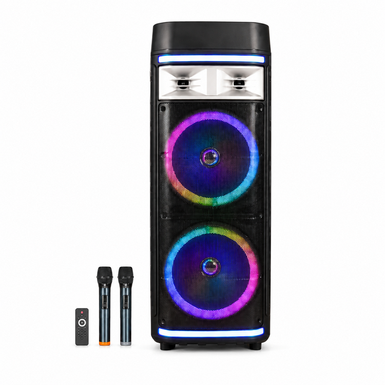 Bluetooth Wireless Speaker Twin Mic