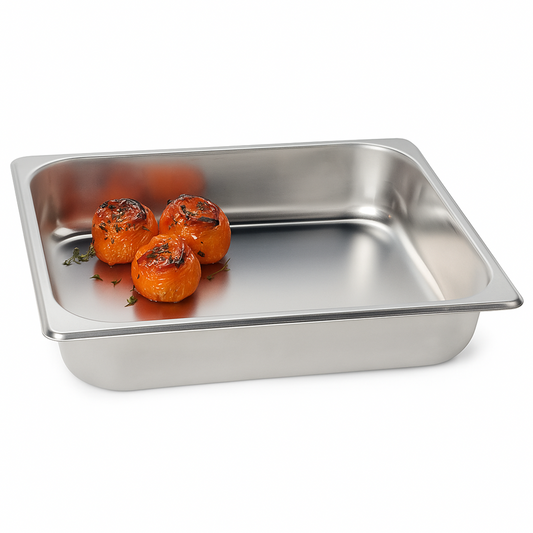 Stainless Steel Gastronorm Pan 1/2 100mm