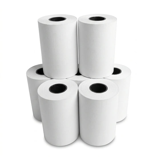 DD5703 white 57 x 38mm EFTPOS thermal receipt paper rolls 100 pack for POS machines and EFTPOS terminals