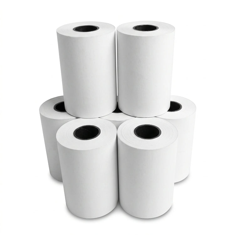 DD5703 white 57 x 38mm EFTPOS thermal receipt paper rolls 100 pack for POS machines and EFTPOS terminals