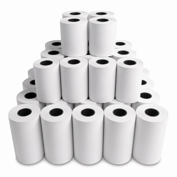 DD5703 white 57 x 38mm EFTPOS thermal receipt paper rolls 100 pack for POS machines and EFTPOS terminals