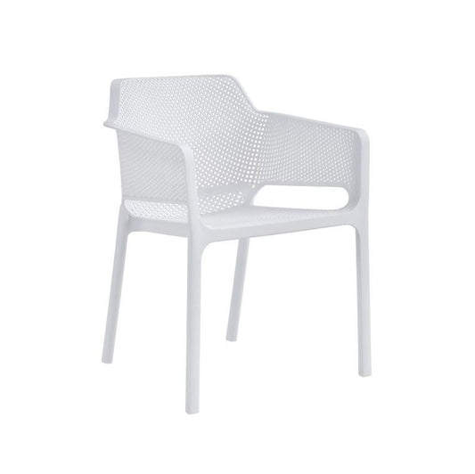 White Mesh Chair YH-376