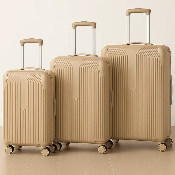 3-Piece Hardshell Suitcase Set in 6 Colors | Fibertech | JM2401