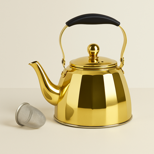 Gold Stainless Steel Kettle 1.5L VL-TJ02