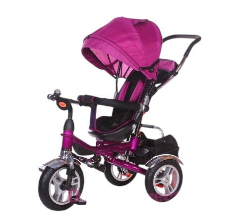 Pram Tricycle Stroller Purple 5388