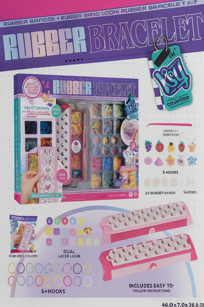 Rubber Bracelet Making Kit