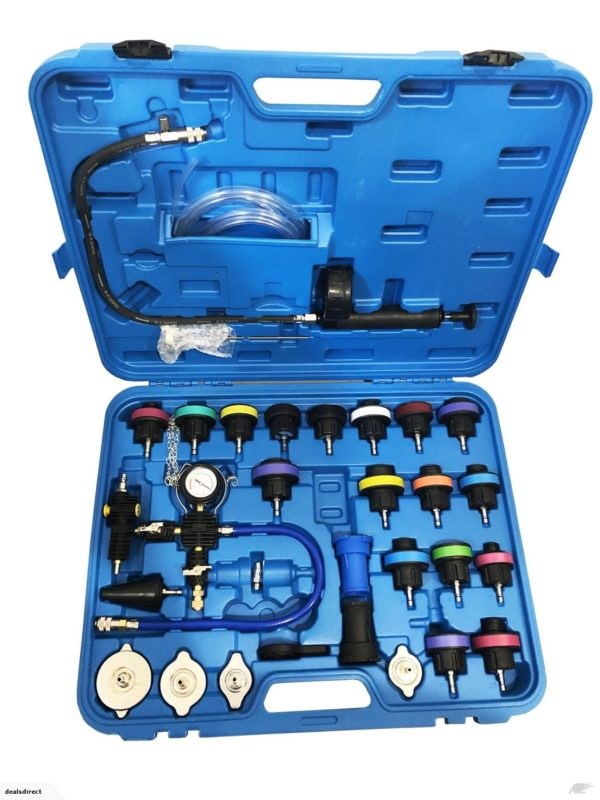 Cooling Radiator Pressure System Tester 27pc DJPE-23017