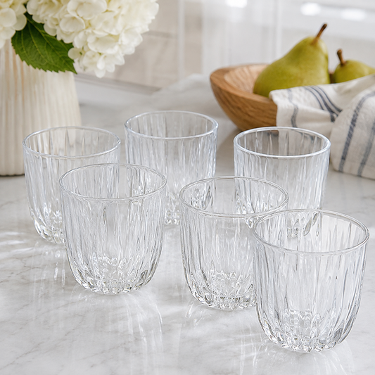 Glass Cup 6pc 310mL DM328-2