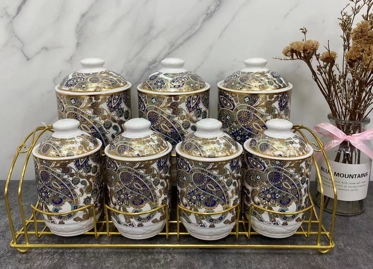 Spice Rack Condiment 7pc E14/7P