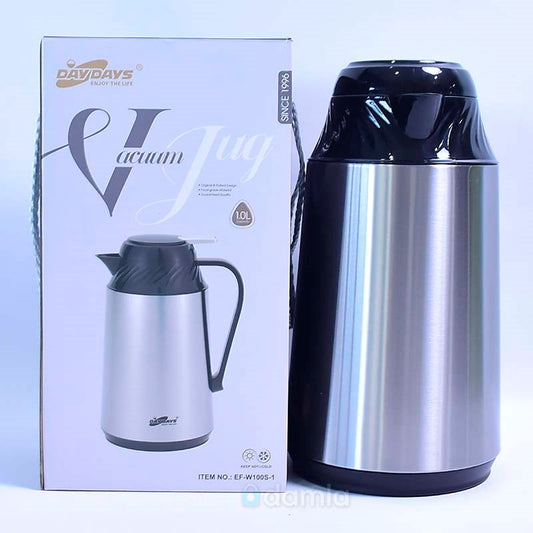 Thermos Flask Glass Vacuum 1L EF-W100S-1