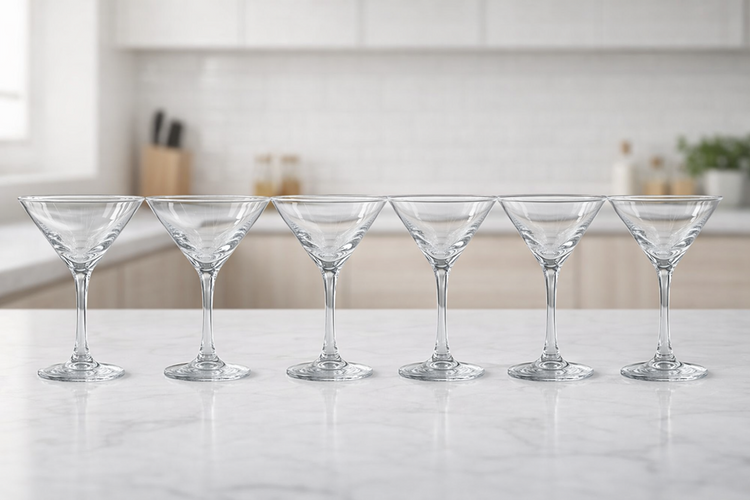 Glass Cup 6pc 190mL EJ1518