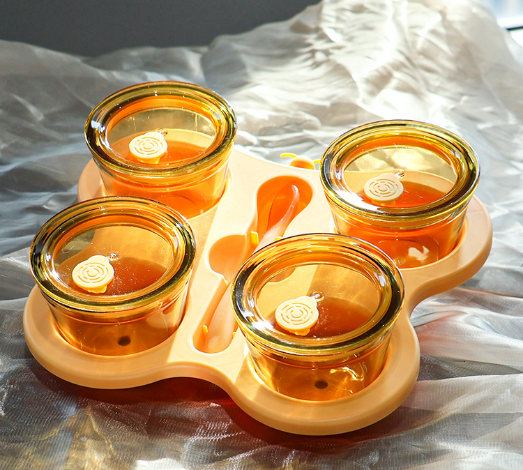 Dry Fruit Snack Tray 4pc FG-38354
