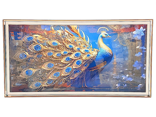 Peacock Decor Wall Frame FY1-537