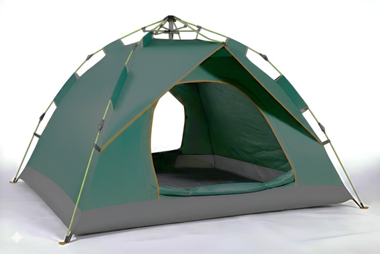 Green Automatic Pop-Up Camping Tent 3-4 Person