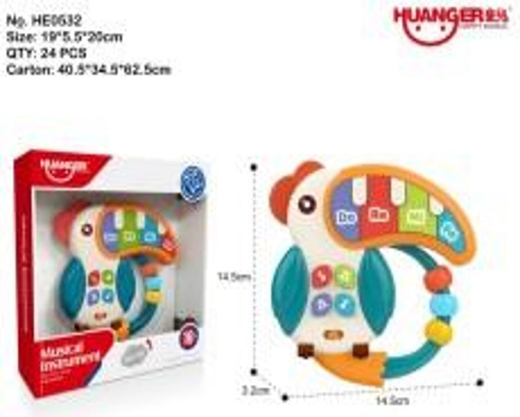 Tucan Musical Rattle HE0532