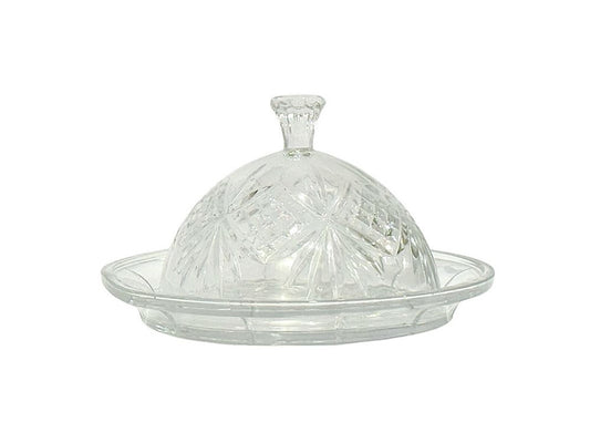 Glass Cake Plate and Dome Lid HF080C