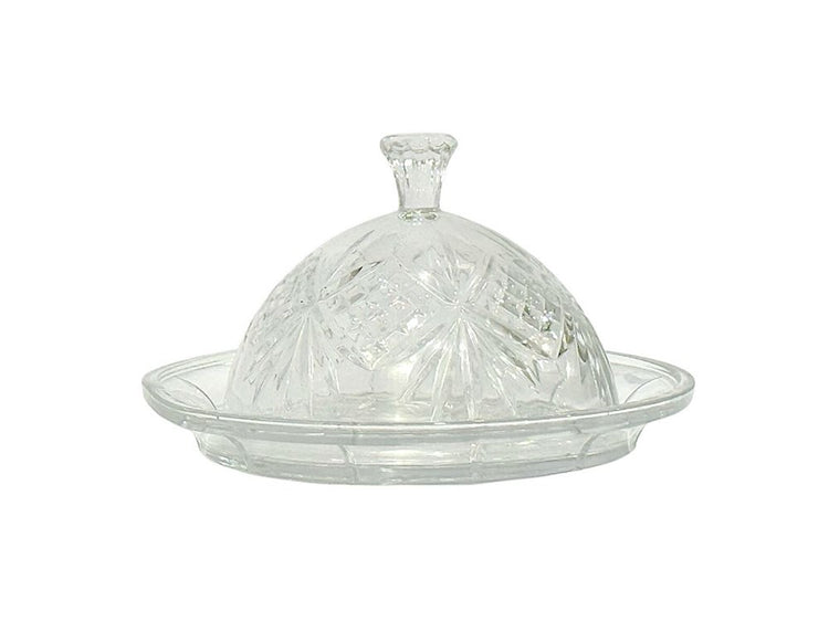 Glass Cake Plate and Dome Lid HF080C