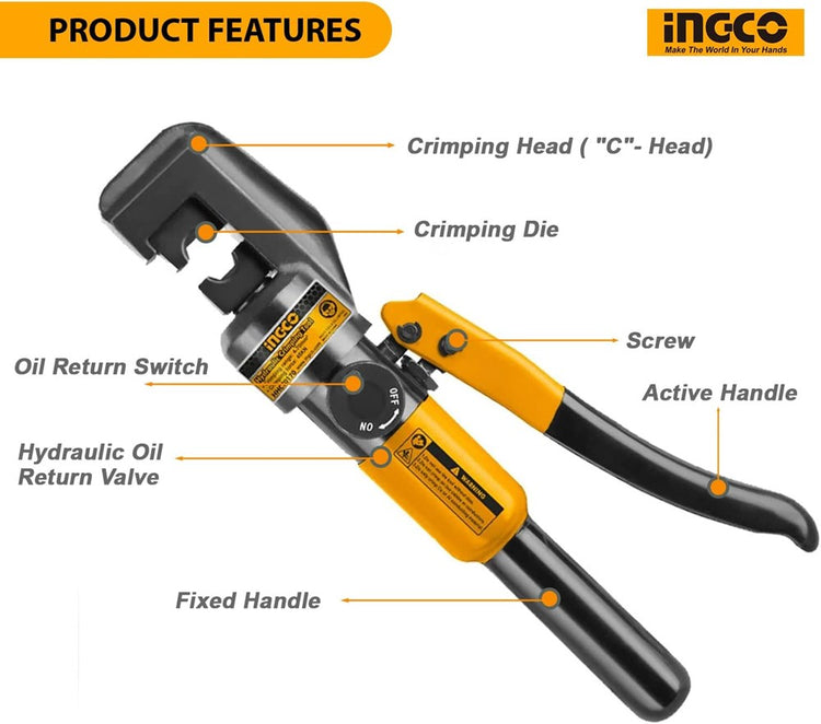 Hydraulic Crimping Tool 4-70mm