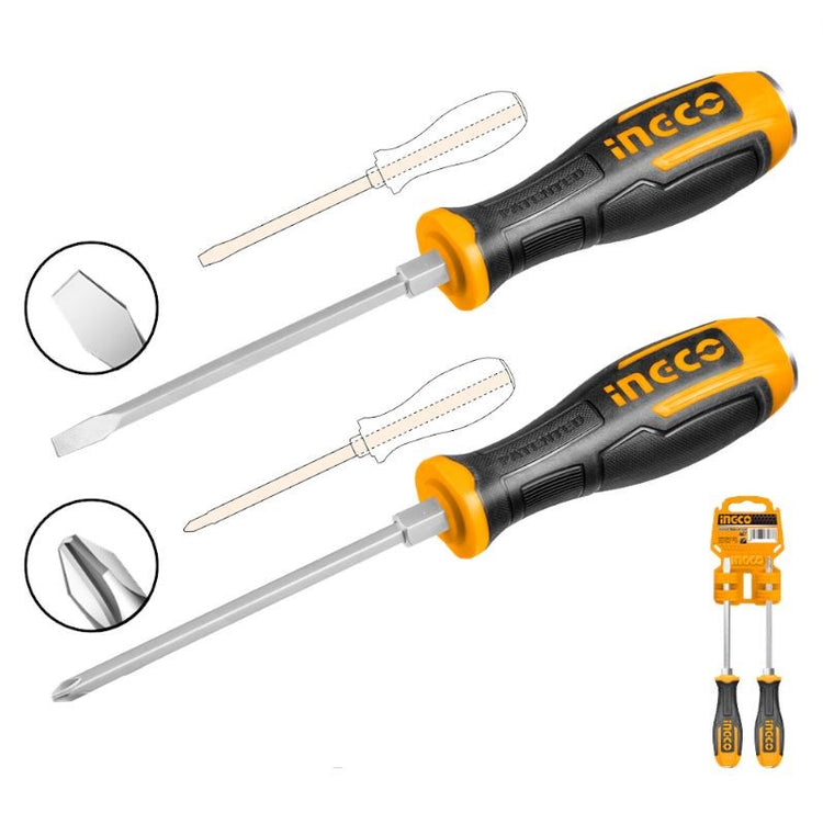Go-through screwdriver 2Pcs set HSGT680208