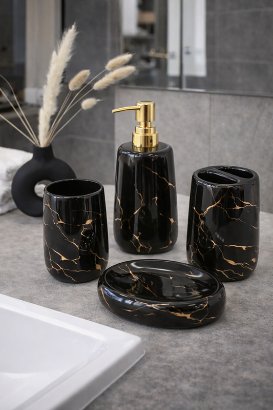 Bathroom Accessories 4pc HT8406
