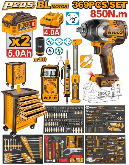 Tool Chest Box 369pc Set HTCS283692