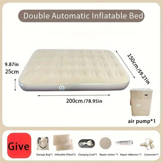 Inflatable Air Mattress with Pump HYL00