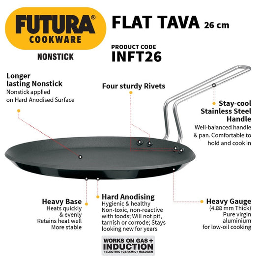 Futura Flat Tawa 26cm INFT26