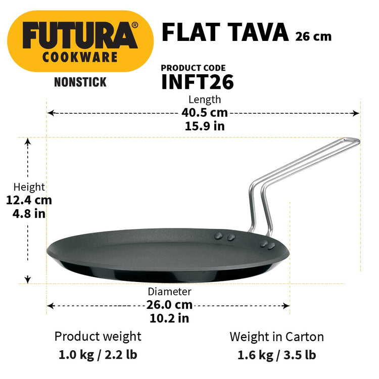 Futura Flat Tawa 26cm INFT26