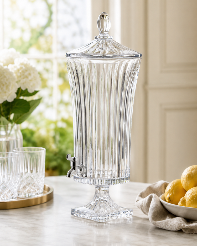Glass Drink Dispenser 4.5L J-310537JB7